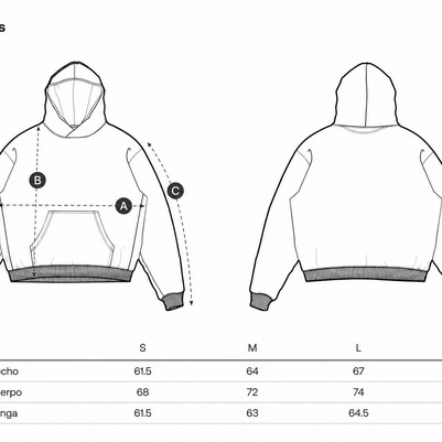 HOODIE WTH - SUDADERA DE ALGODÓN DE 400GR