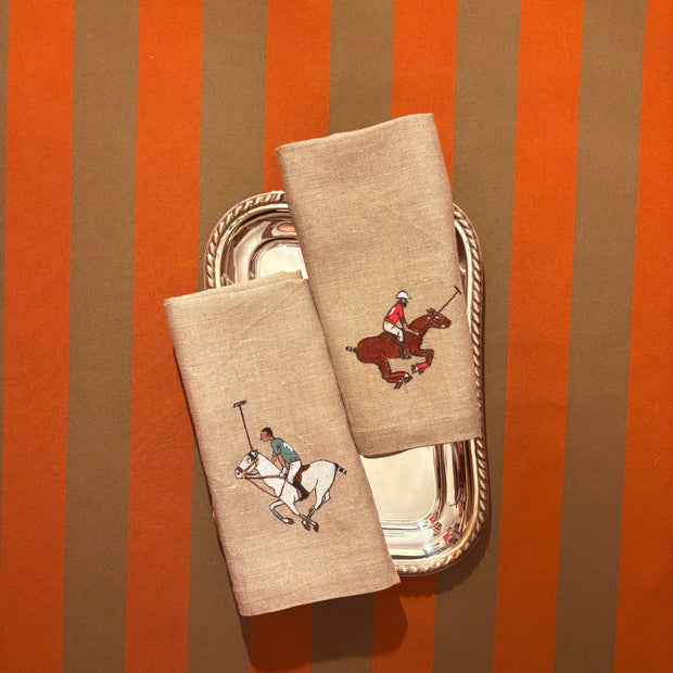 SET DE 4 SERVILLETAS DE LINO