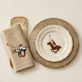 SET DE 4 SERVILLETAS DE LINO