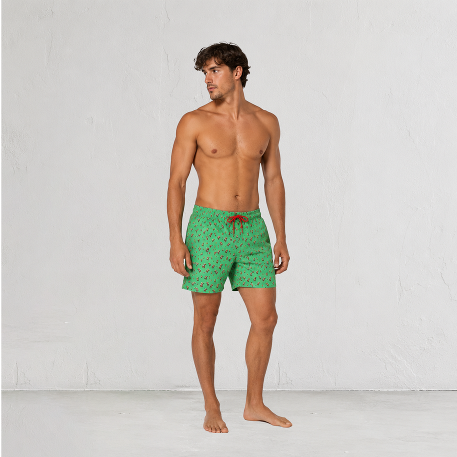 BAÑADOR HOMBRE VERDE