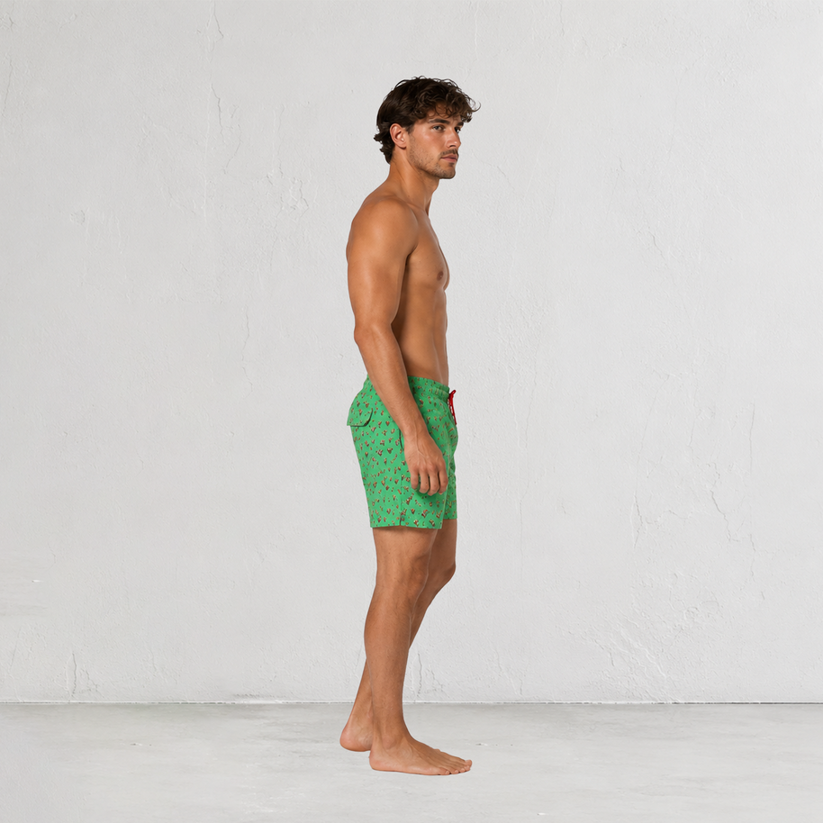 BAÑADOR HOMBRE VERDE
