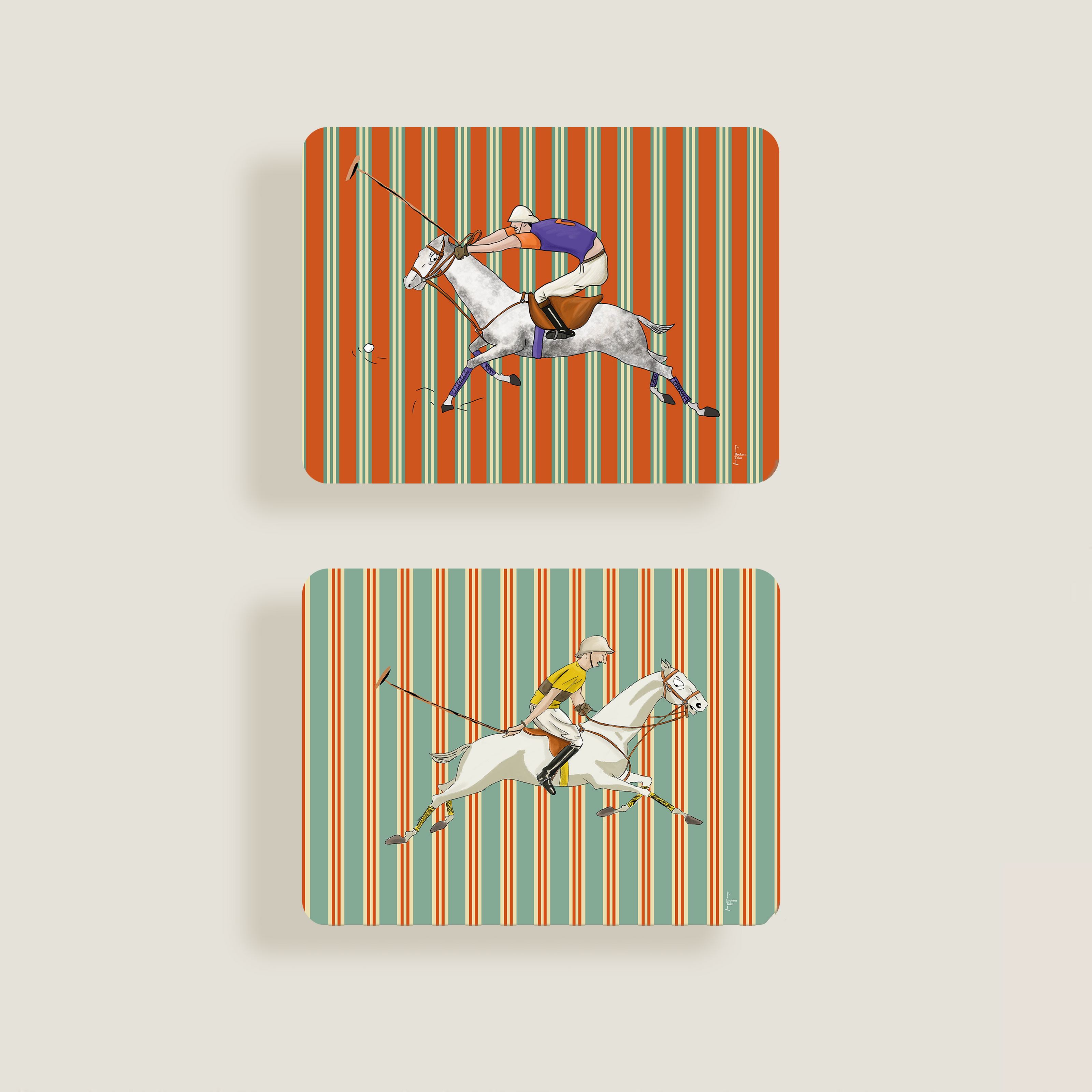 STRIPED POLISERS