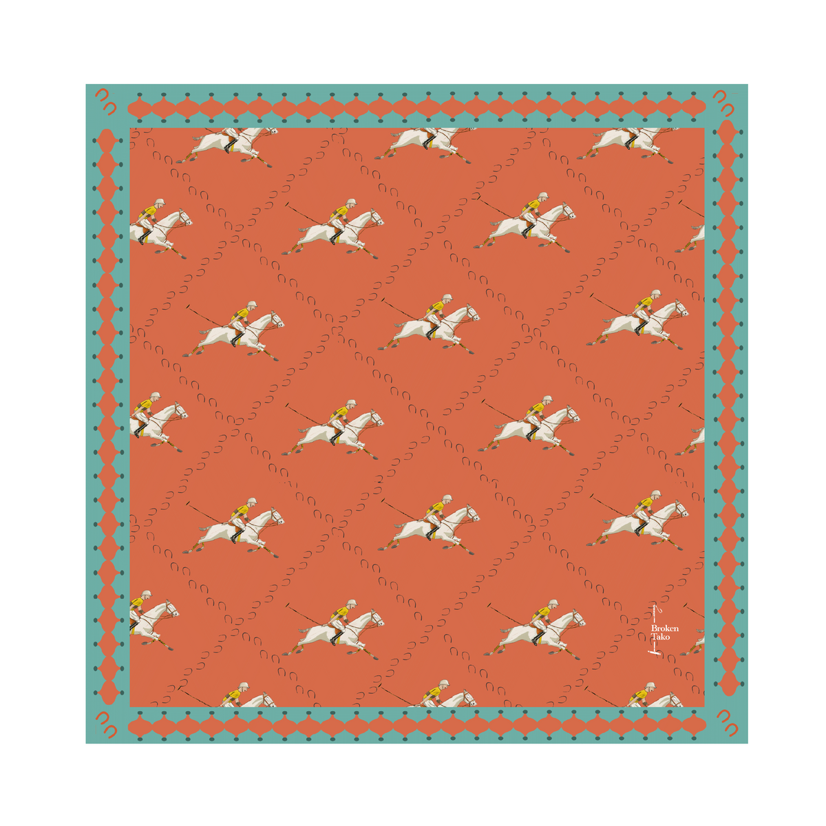 MEN´S SILK SCARF - CHUKKER Nº1