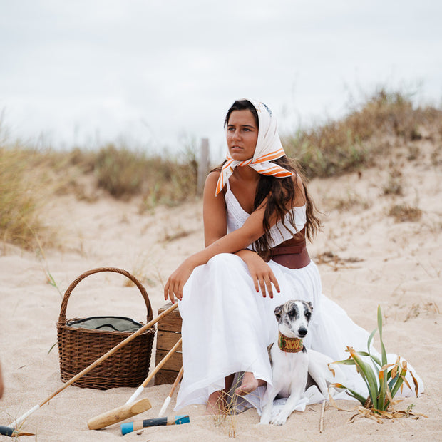 PAÑUELO DE SEDA - LADY MALLET