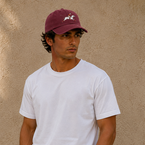 GORRA VINTAGE BURGUNDY