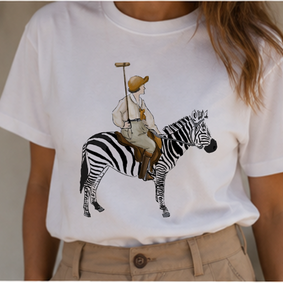 CAMISETA MANGA CORTA LADY MALLET MUJER