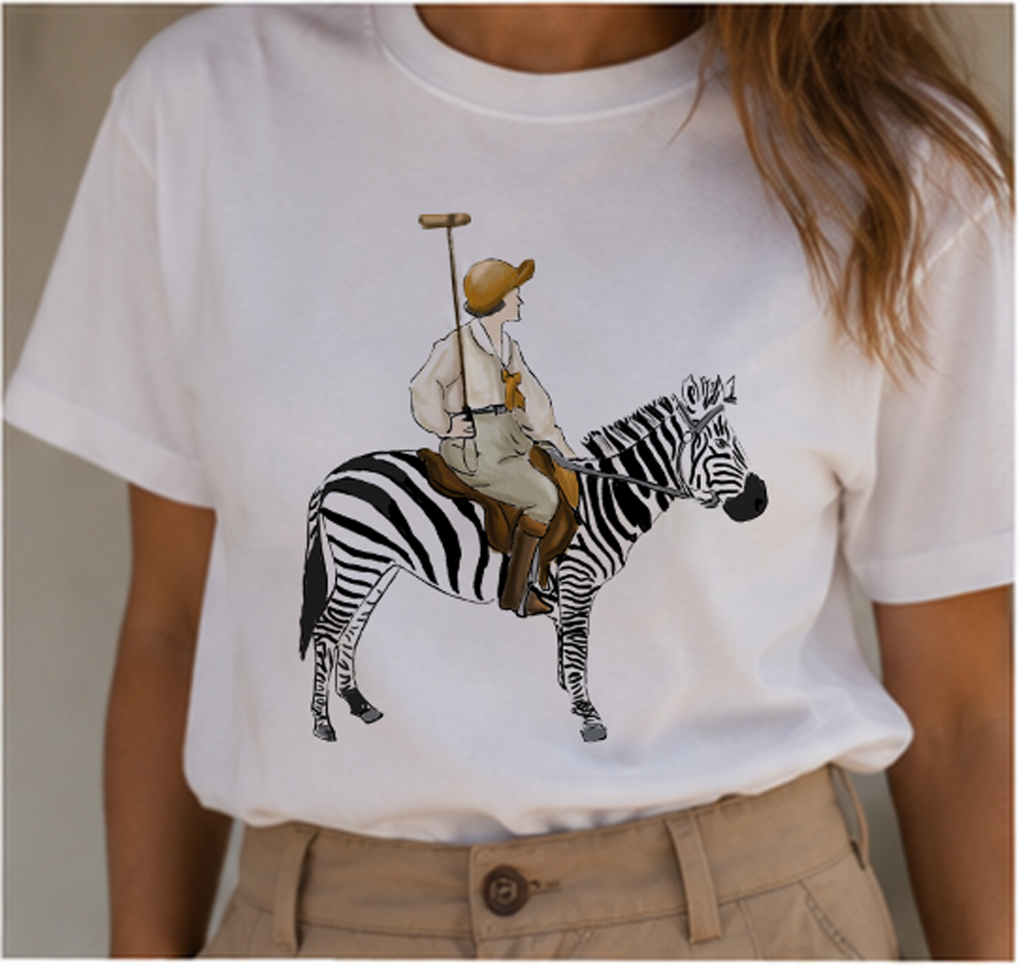 CAMISETA MANGA CORTA LADY MALLET MUJER
