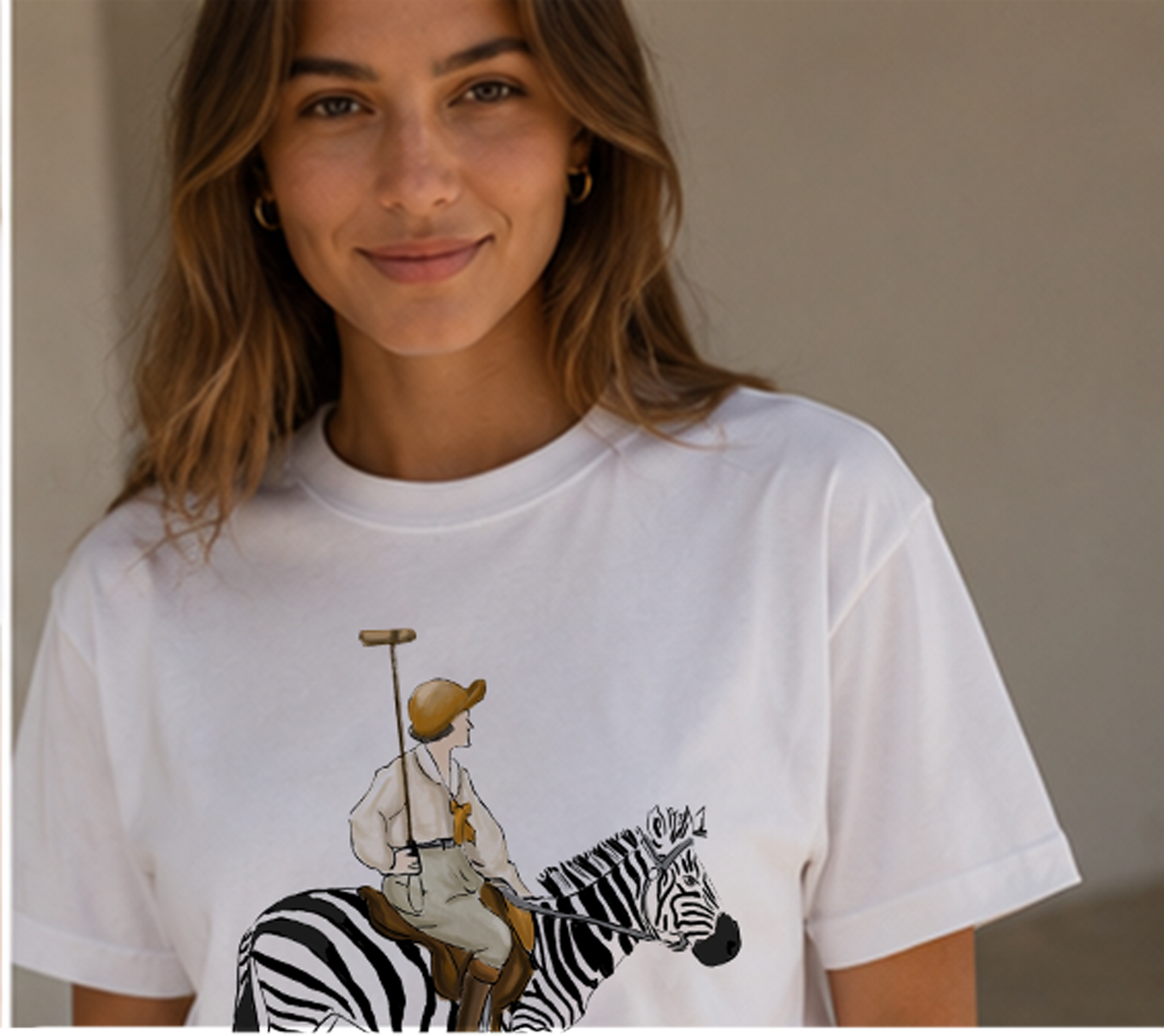 CAMISETA MANGA CORTA LADY MALLET MUJER