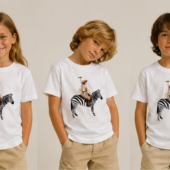 CAMISETA MANGA CORTA LADY MALLET KIDS